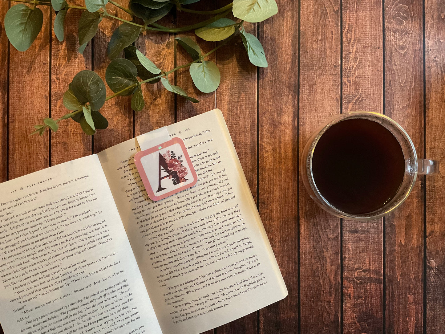Alphabet Magnetic bookmark
