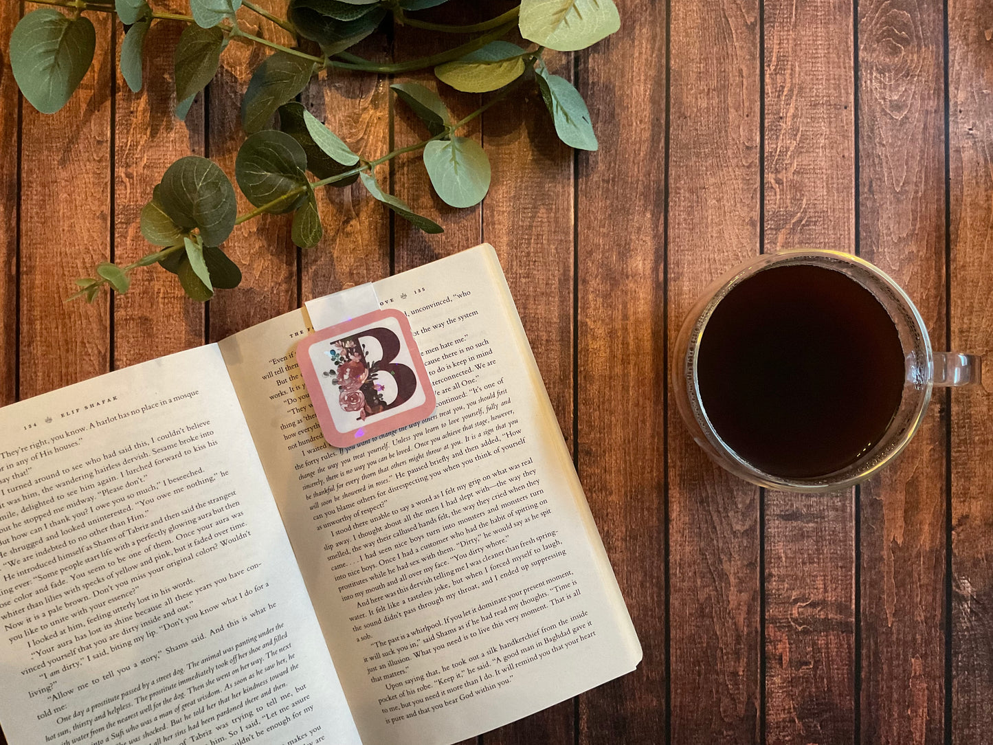 Alphabet Magnetic bookmark