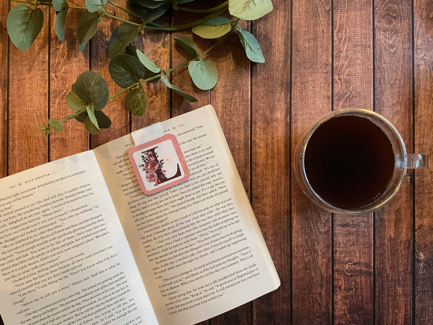 Alphabet Magnetic bookmark