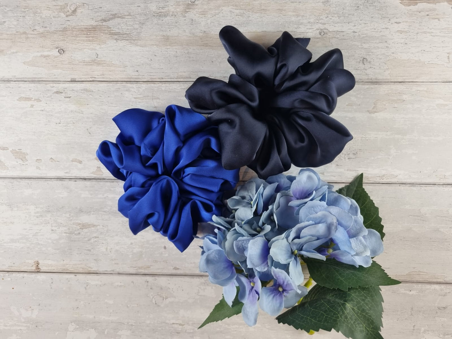 Silk Satin Scrunchies