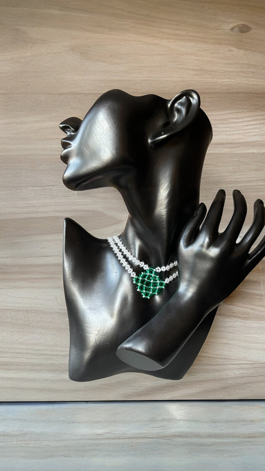 Royal Emerald necklace