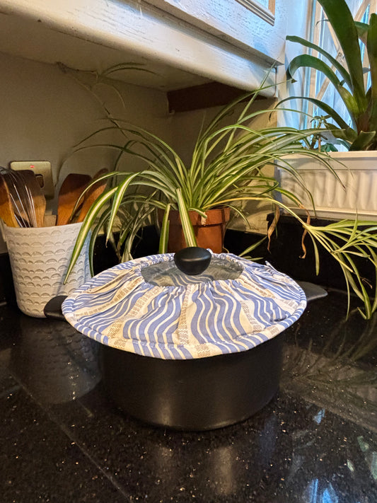 WavyLid- Handmade Damkesh Pot Lid Cover 6- Piece Set